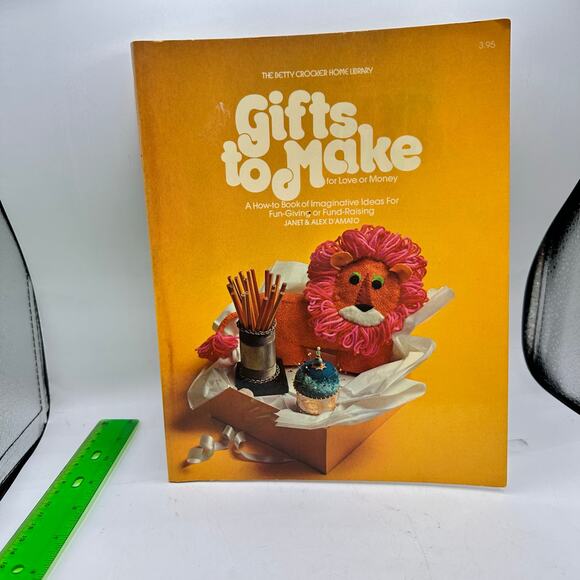 Gifts to Make for Love or Money The Betty Crocker 1970s Paperback - Picture 2 of 7